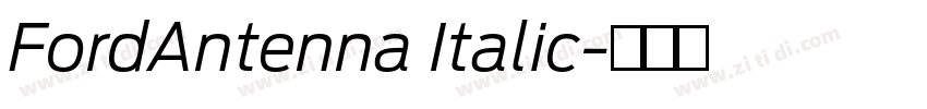 FordAntenna Italic字体转换 FordAntenna Italic字体转换